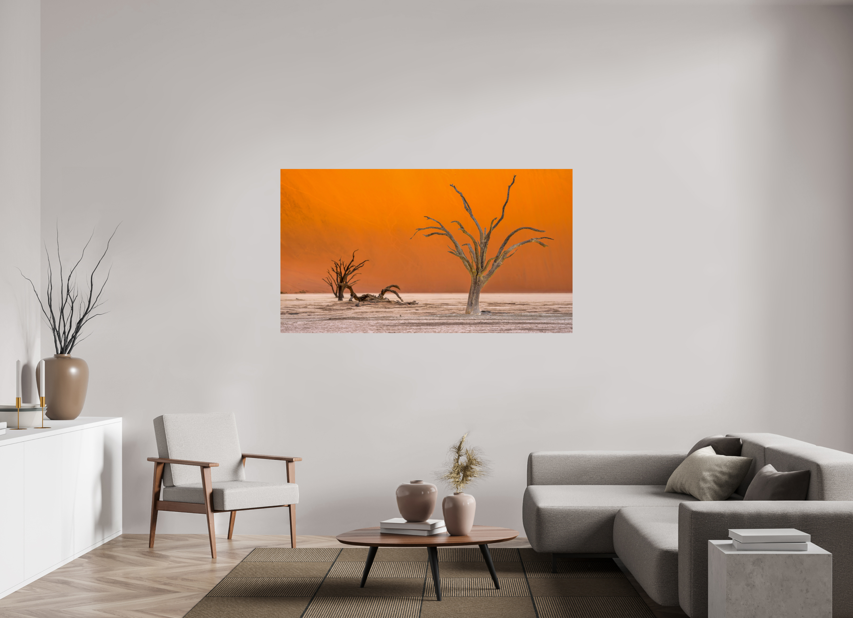 176 x 99 cm, FineArt Pearl "Deadvlei" auf strukturiertem Hahnemühle Fine Art-Papier (Nur als Print / Druck)