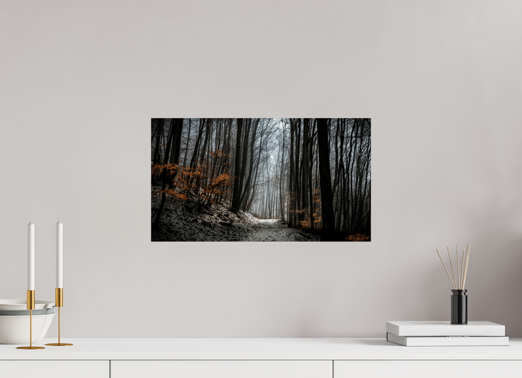 48 x 27 cm, FineArt Pearl "Winter" auf strukturiertem Hahnemühle Fine Art-Papier (Nur als Print / Druck)