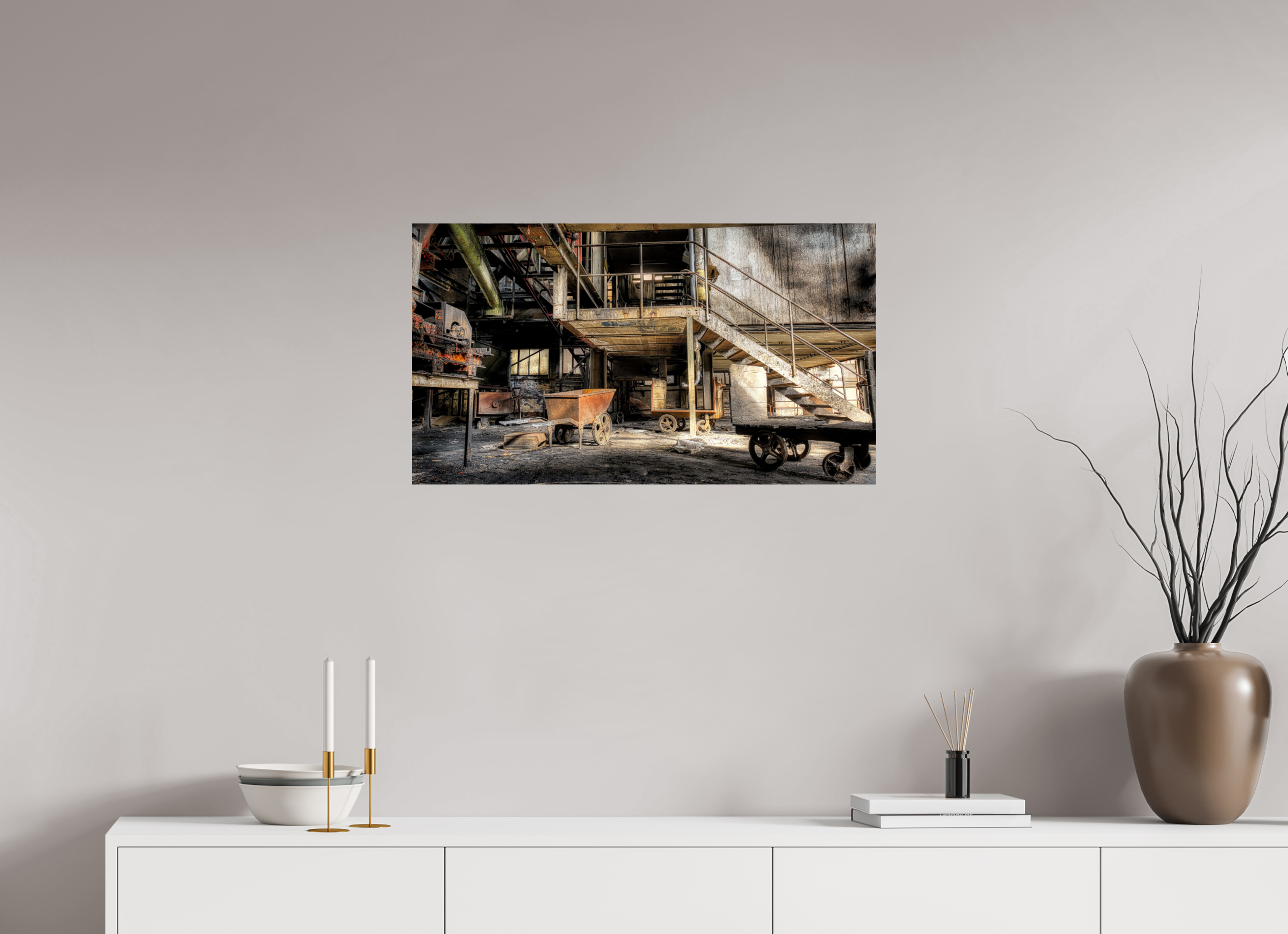 80 x 45 cm, FineArt Pearl "Verloren" auf strukturiertem Hahnemühle Fine Art-Papier (Nur als Print / Druck)