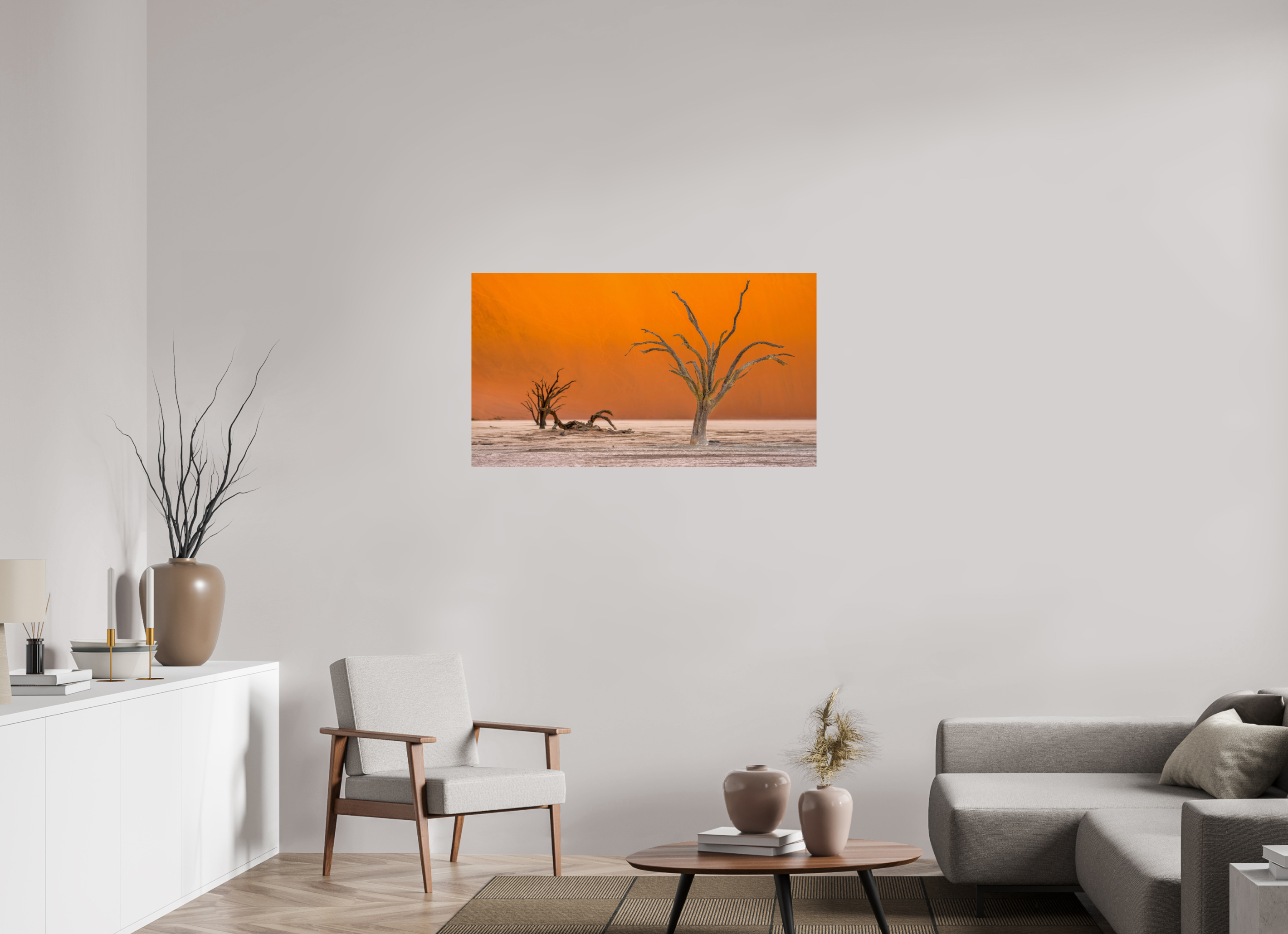 112 x 63 cm, FineArt Pearl "Deadvlei" auf strukturiertem Hahnemühle Fine Art-Papier (Nur als Print / Druck)